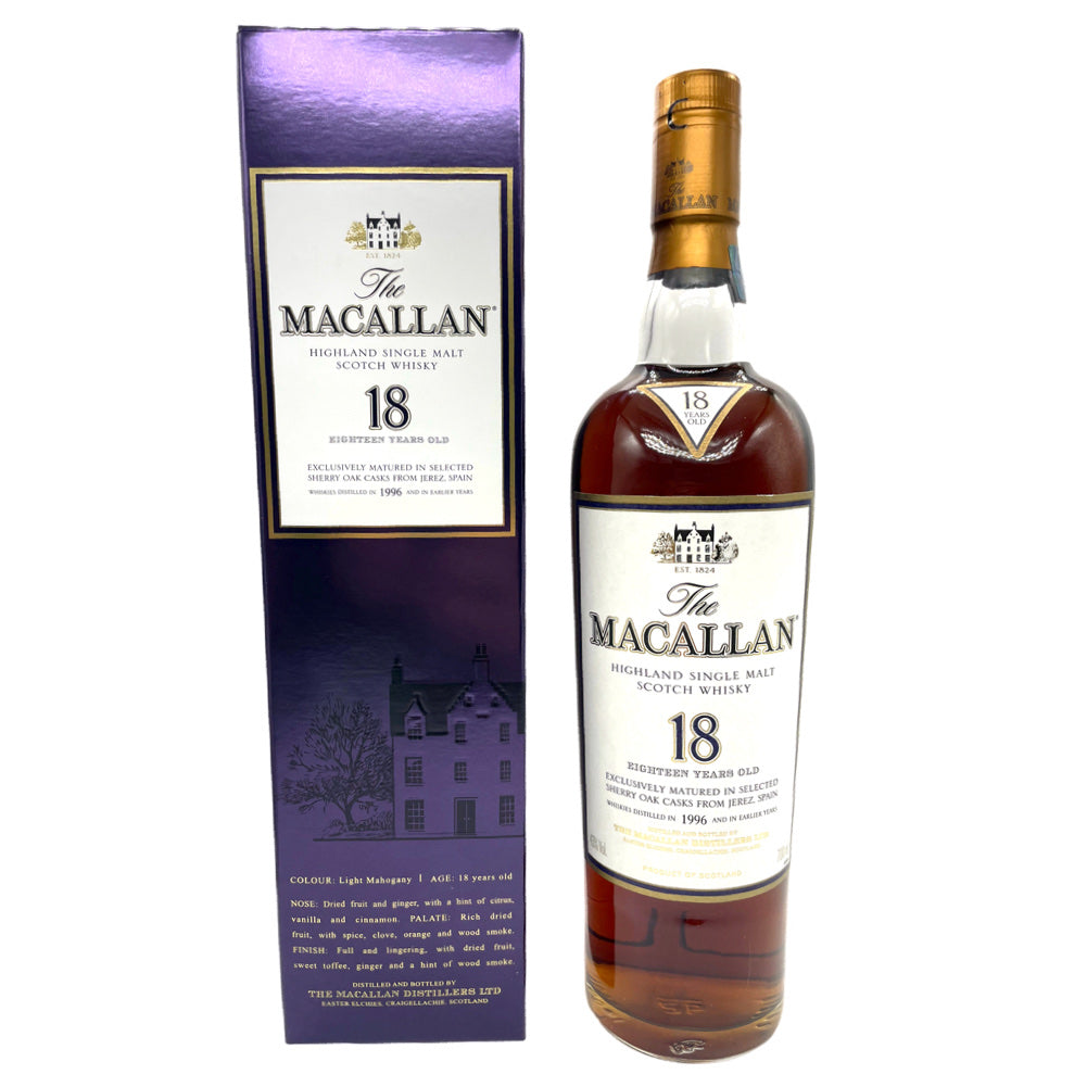 Macallan 18yo 1996