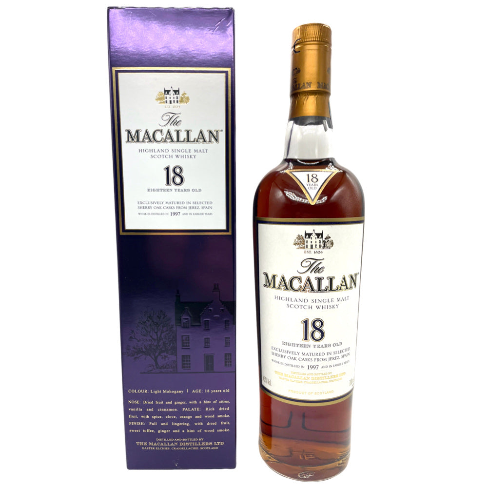 Macallan 18yo 1997