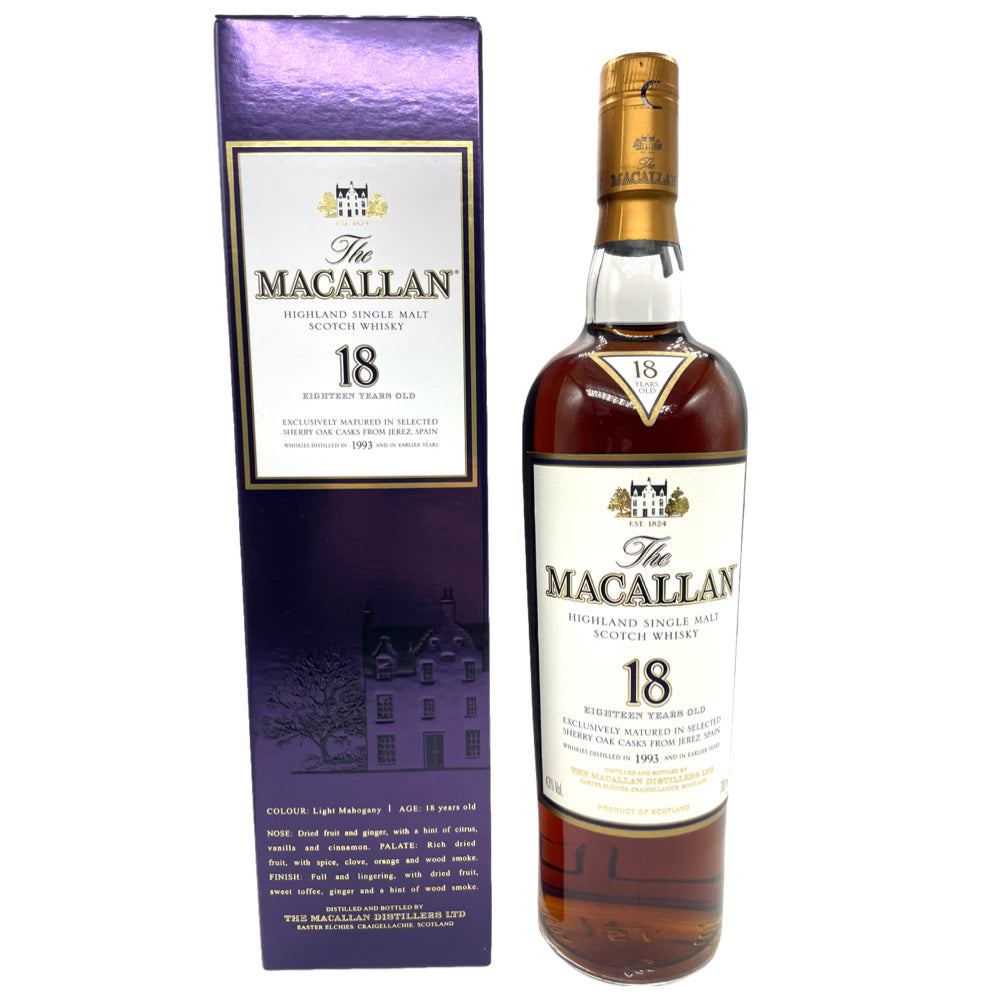 Macallan 18yo 1993
