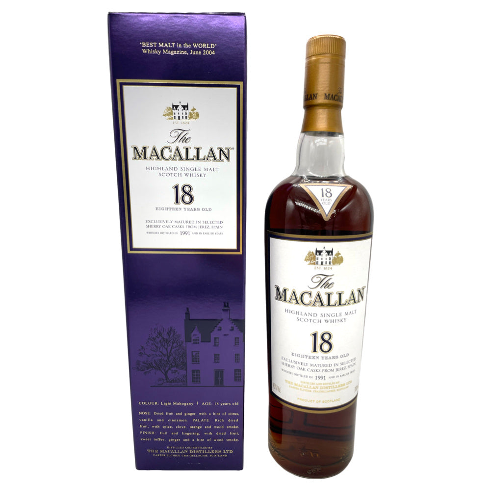 Macallan 18yo 1991