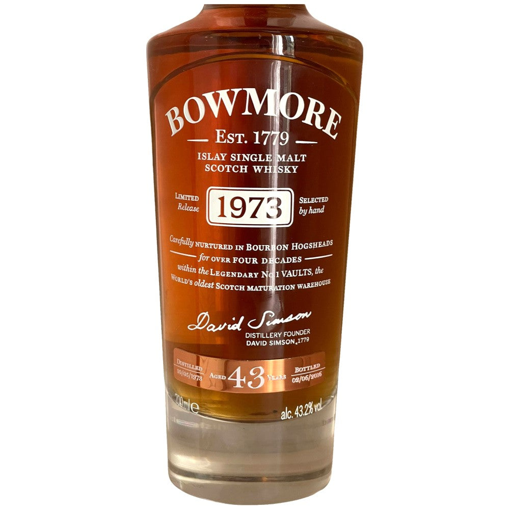 Bowmore 43 yo 1973
