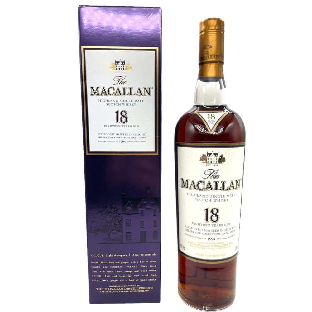 Macallan 18yo 1994