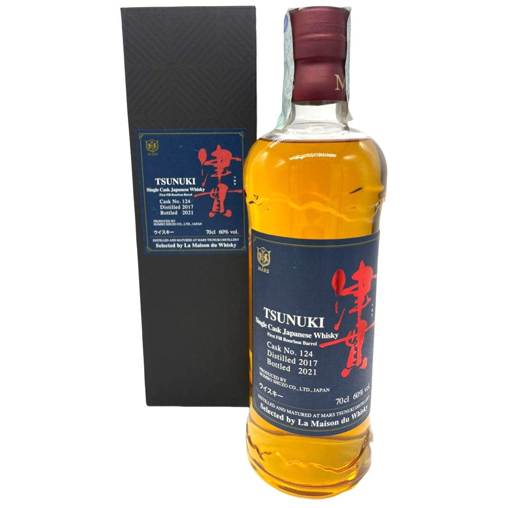 Mars Tsunuki Single Cask 4 yo 2017-2021 - Cask no. 124