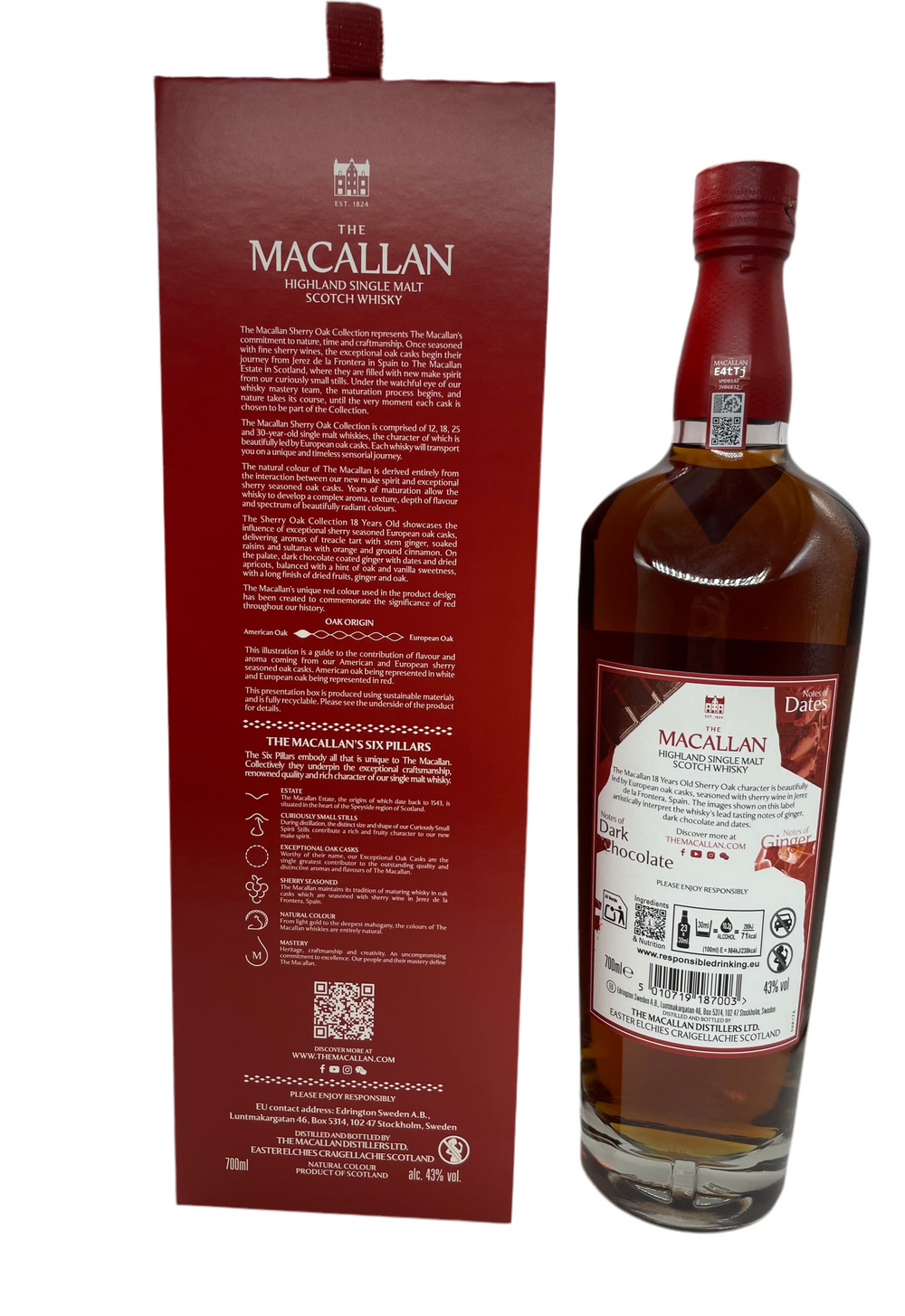 Macallan 18yo Collection 2025 sherry oak