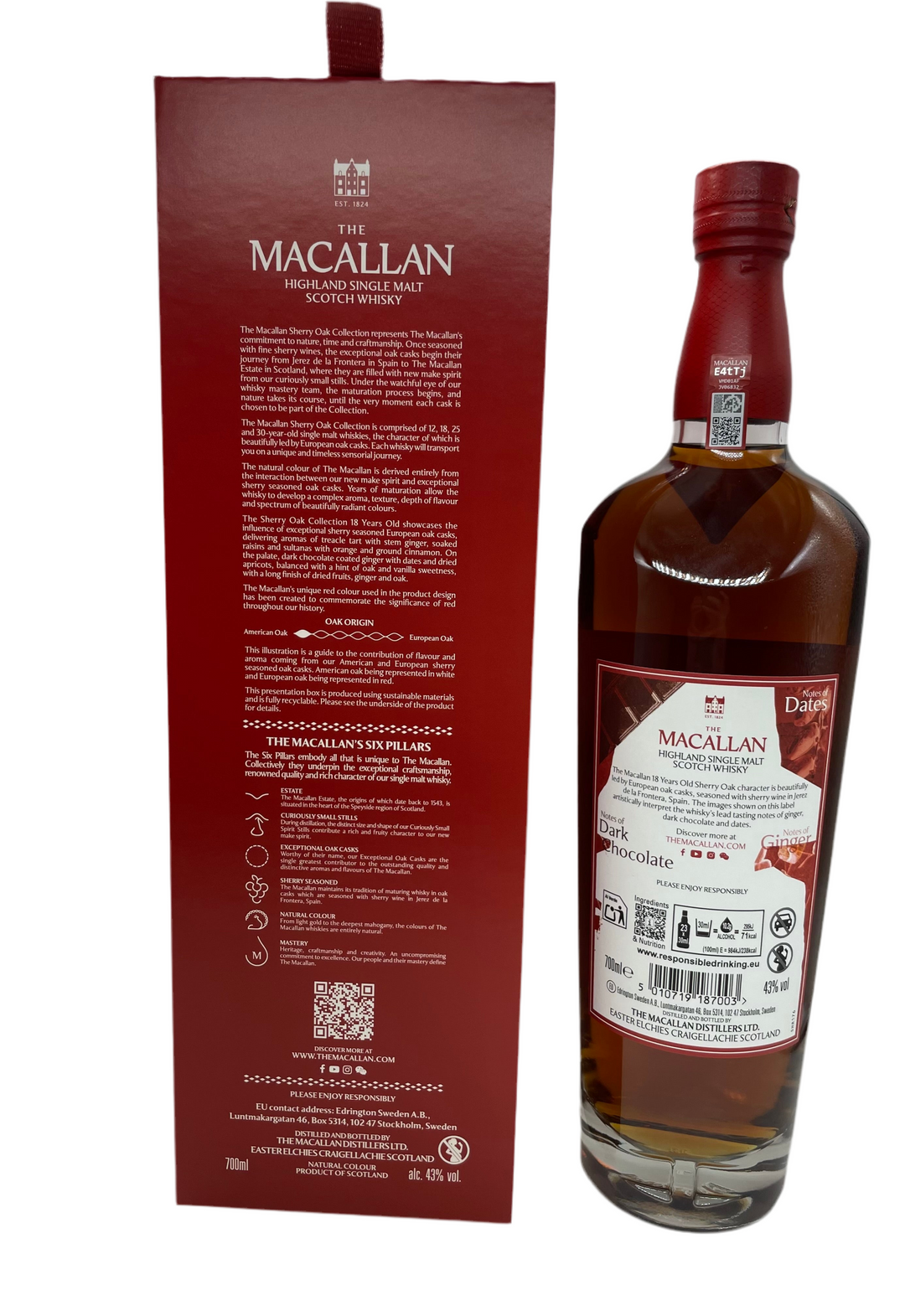 Macallan 18yo Collection 2025 sherry oak