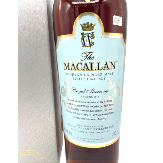 Macallan Royal Marriage Kate & William