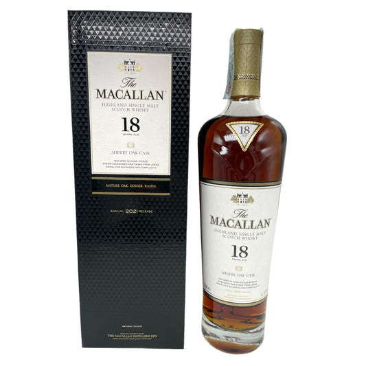 Macallan 18yo 2021 Sherry Oak