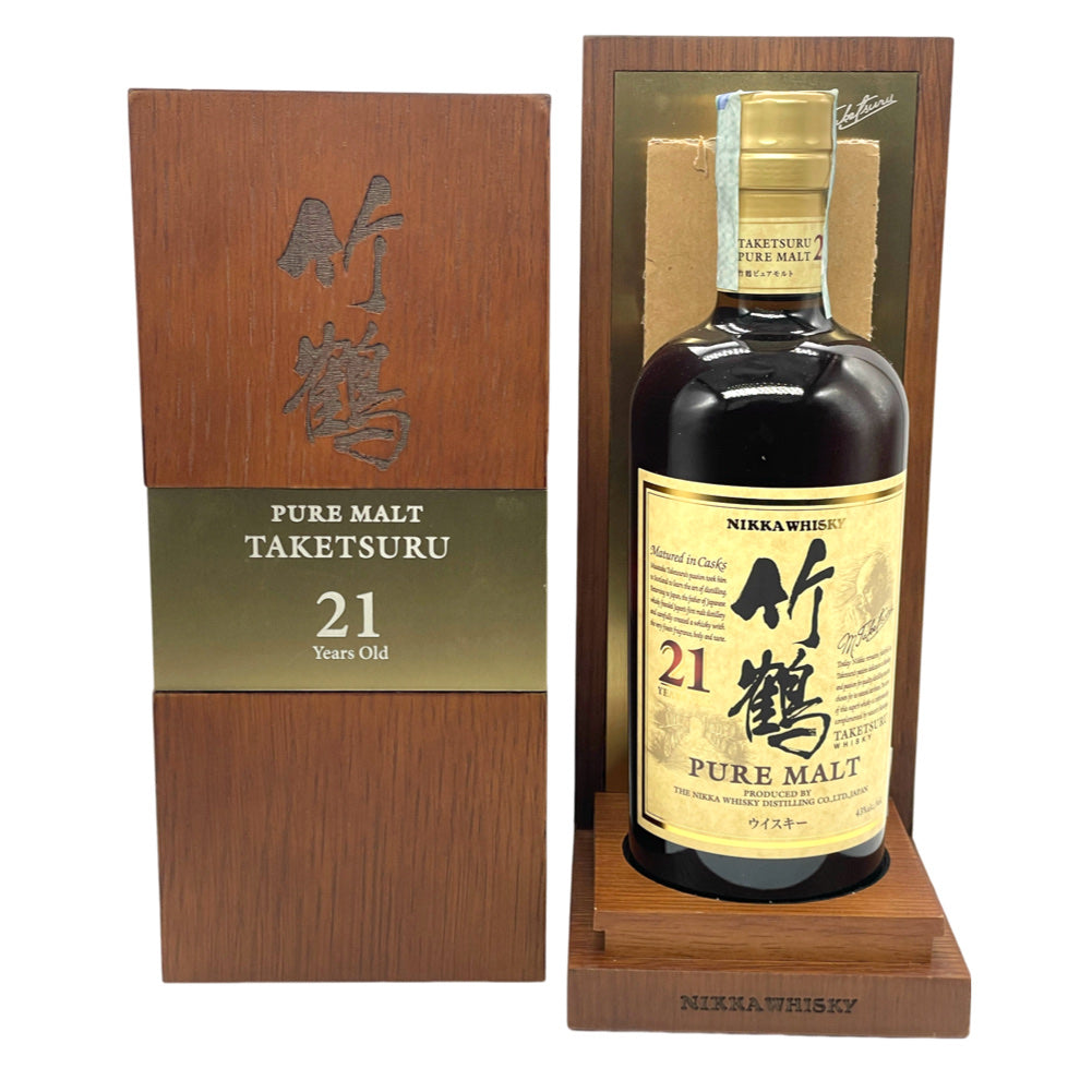 Nikka Taketsuru 21yo wood box