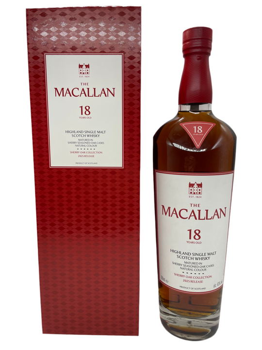 Macallan 18yo Collection 2025 sherry oak