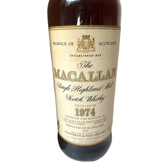 Macallan 18yo 1974