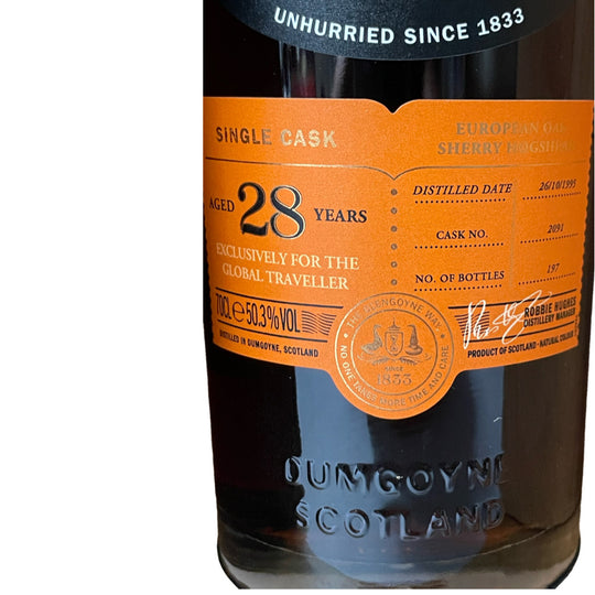 Glengoyne 1995 28yo cask 2091