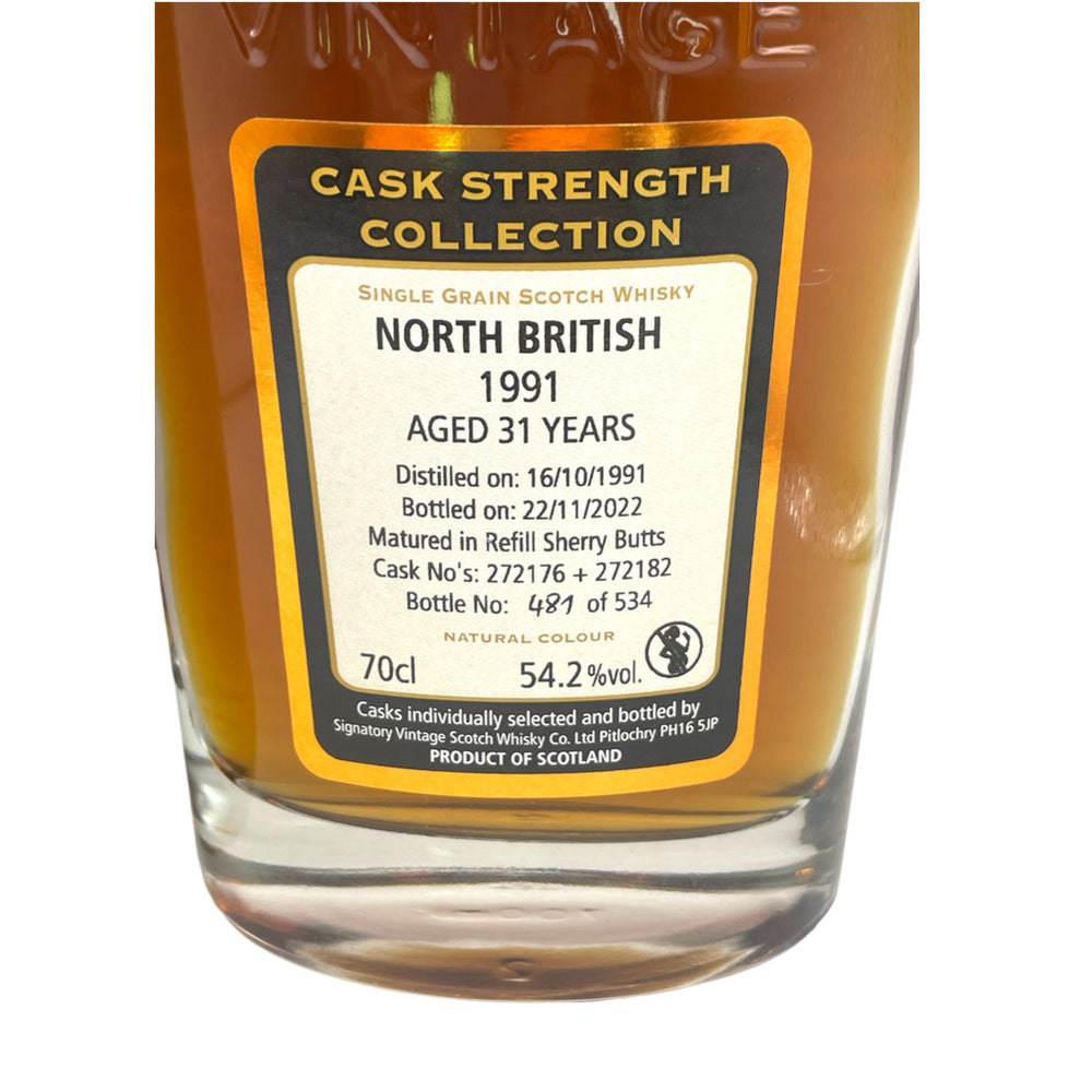 North British 31yo 1991 Signatory Vintage