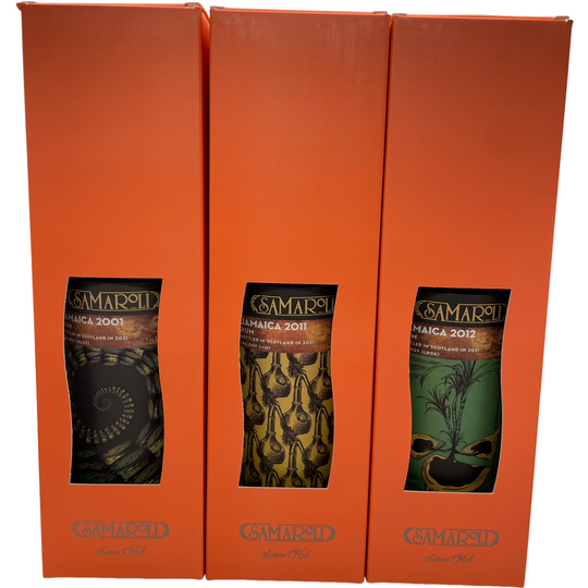 Rum Samaroli Trilogy Caksus Jamaica 3x70cl