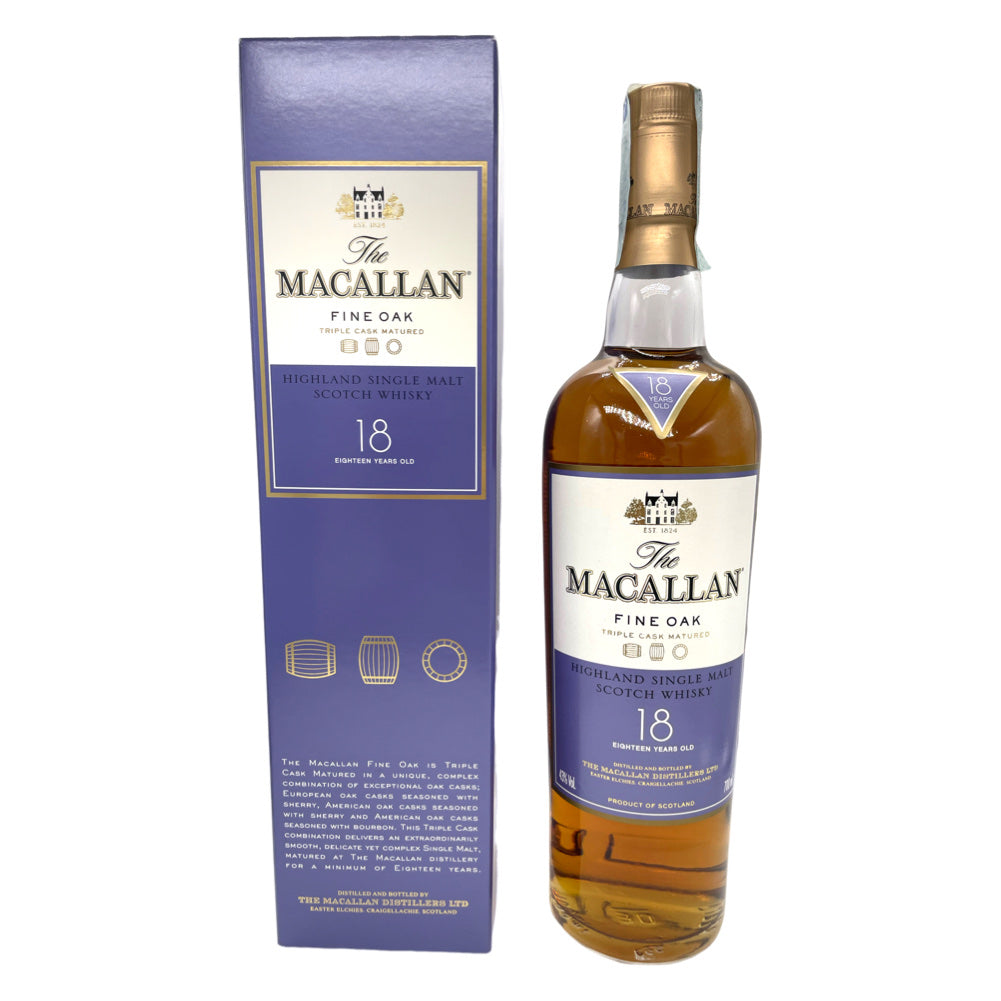 Macallan 18yo Fine Oak Triple Cask Matured