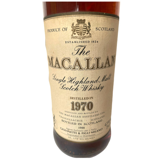 Macallan 18yo 1970