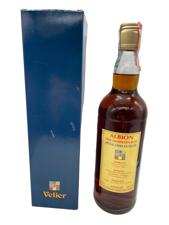 Albion Old Demerara Rum 1983 Velier