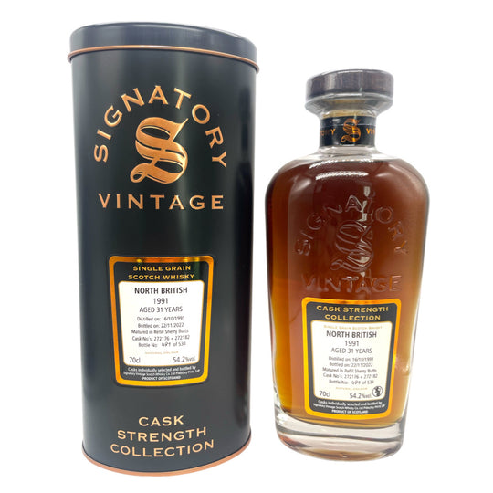 North British 31yo 1991 Signatory Vintage