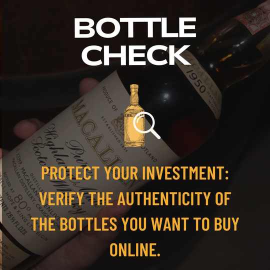 Bottle Check: verifica l'autenticità delle bottiglie che vuoi acquistare