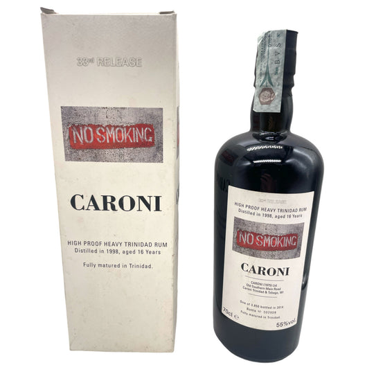Caroni “No Smoking” 33th Release 1998 16yo