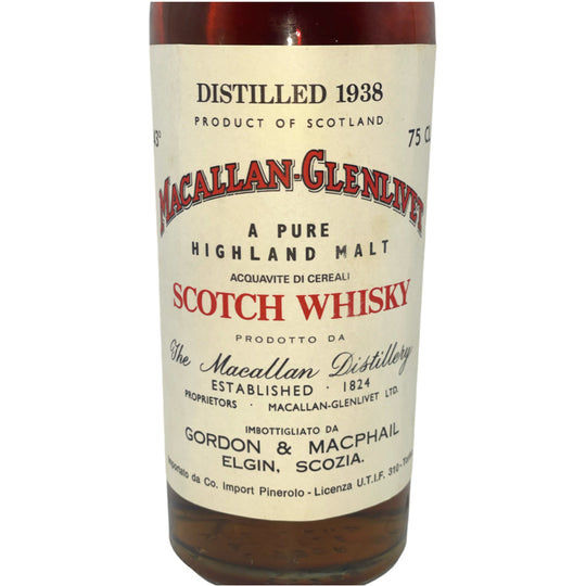 Macallan-Glenlivet 35yo 1938