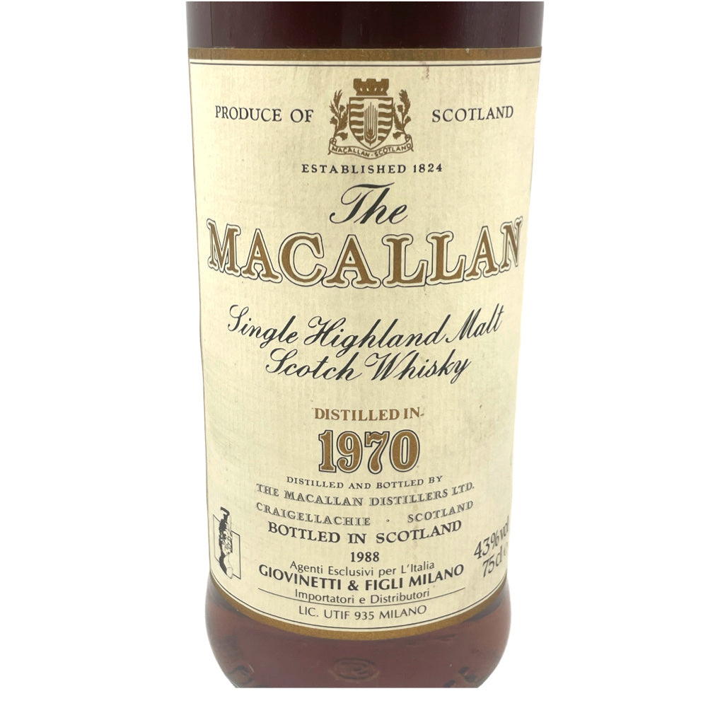 Macallan 18yo 1970