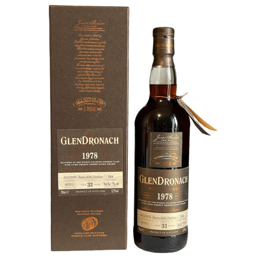 Glendronach 33 years 1978