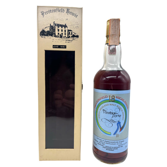 Prestonfield Glendronach 18yo Vintage 1970