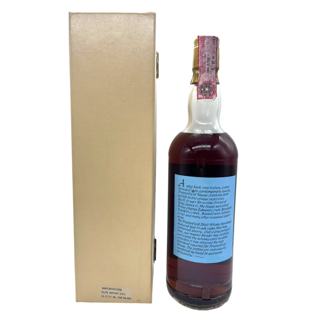 Prestonfield Glendronach 18yo Vintage 1970