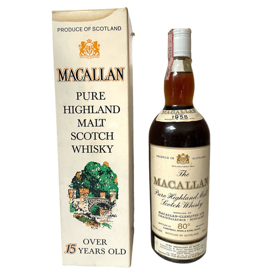 Macallan 15 years old 1958