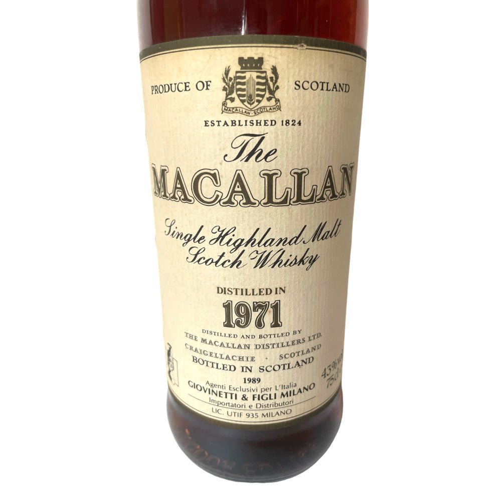 Macallan 18yo 1971