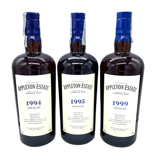 Appleton Estate Hearts Collection 1994, 1995, 1999