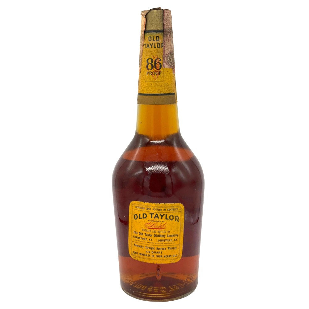 Old Taylor 4 yo STRAIGHT BOURBON